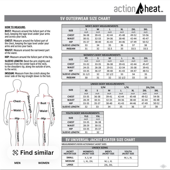 Action Heat Heated Vest - Picture 11 of 11